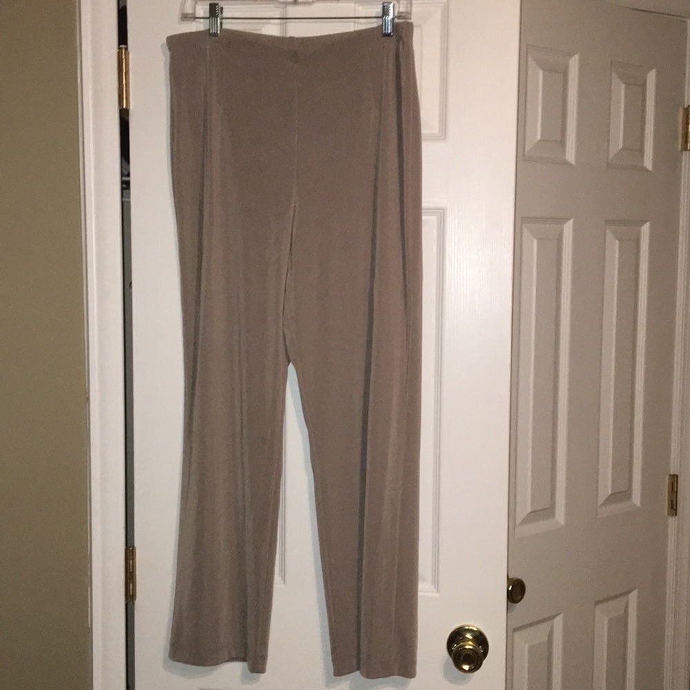 Chico’s Easywear Tan Pants Size 2